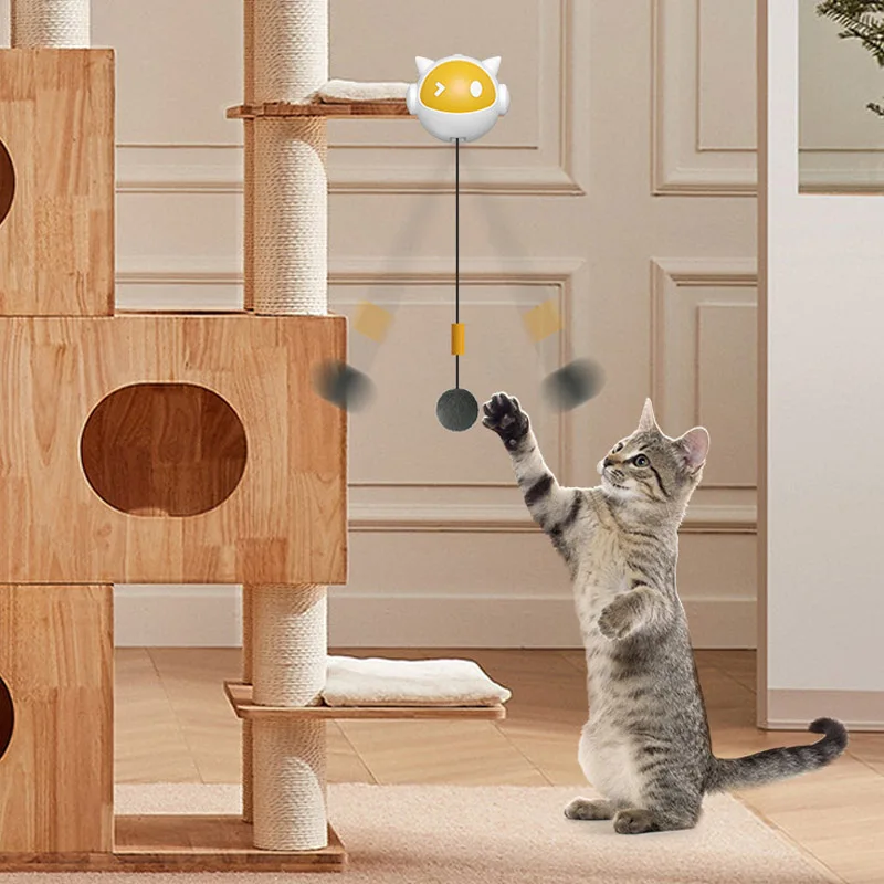 Bola Interativa para Gatos Elétrica com Levantamento Automático - Imagem 3