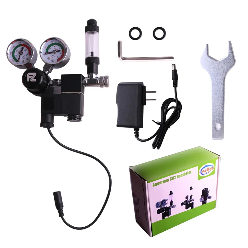 Regulador de CO2 Fzone para Aquário com Medidor Grande - Imagem 2