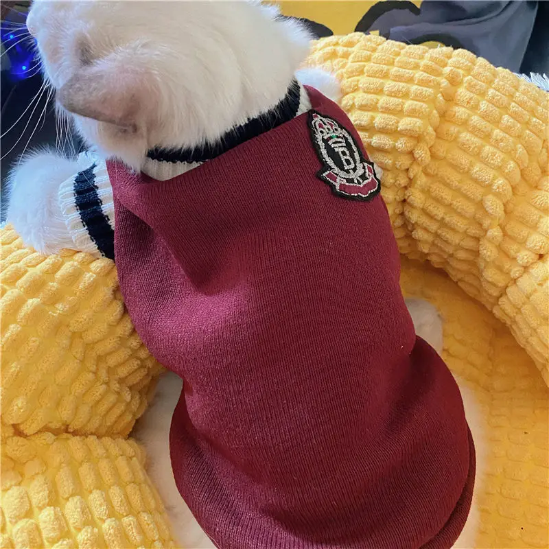 Suéter de Malha para Cães Pequenos e Médios Acolchoado - Imagem 6