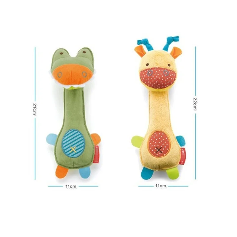Brinquedo de Pelúcia para Cães Dinossauro com Som Squeaker - Imagem 4