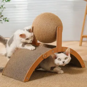 arranhador bola sisal para gatos