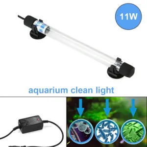 lâmpada uv submersível para aquário