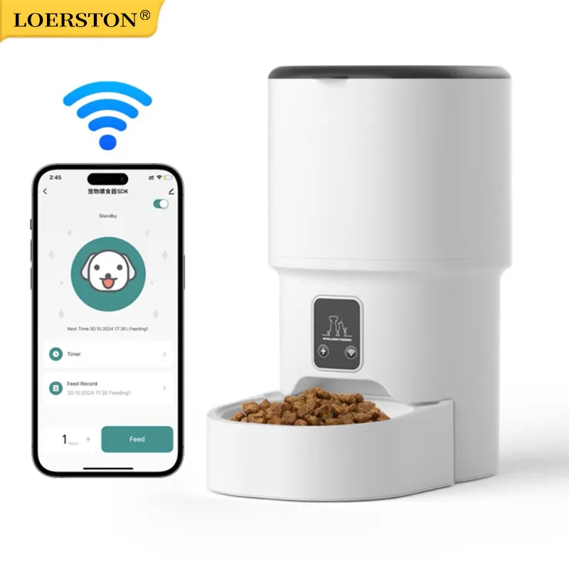 alimentador automático para cães e gatos 4l
