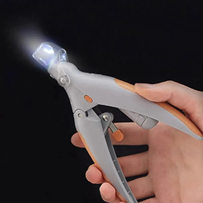 Cortador de Unhas para Cães e Gatos com LED e Lupa 5x - Imagem 2