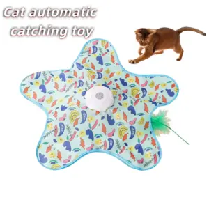 brinquedo giratório para gatos recarregável usb