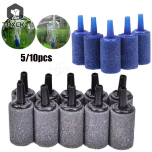 air stone cilindro para aquário