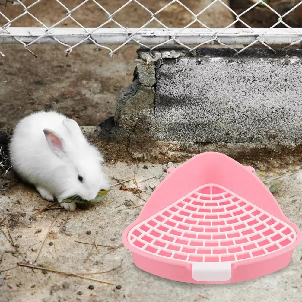 Caixa de Areia Canto para Hamster e Coelhos Removível 24,8x10,5 cm - Imagem 4