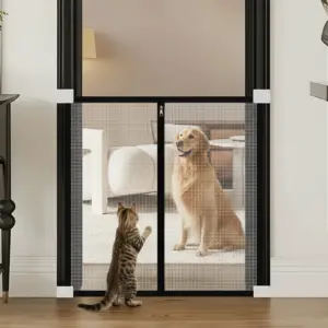 cerca de malha para cães e gatos sem perfuração