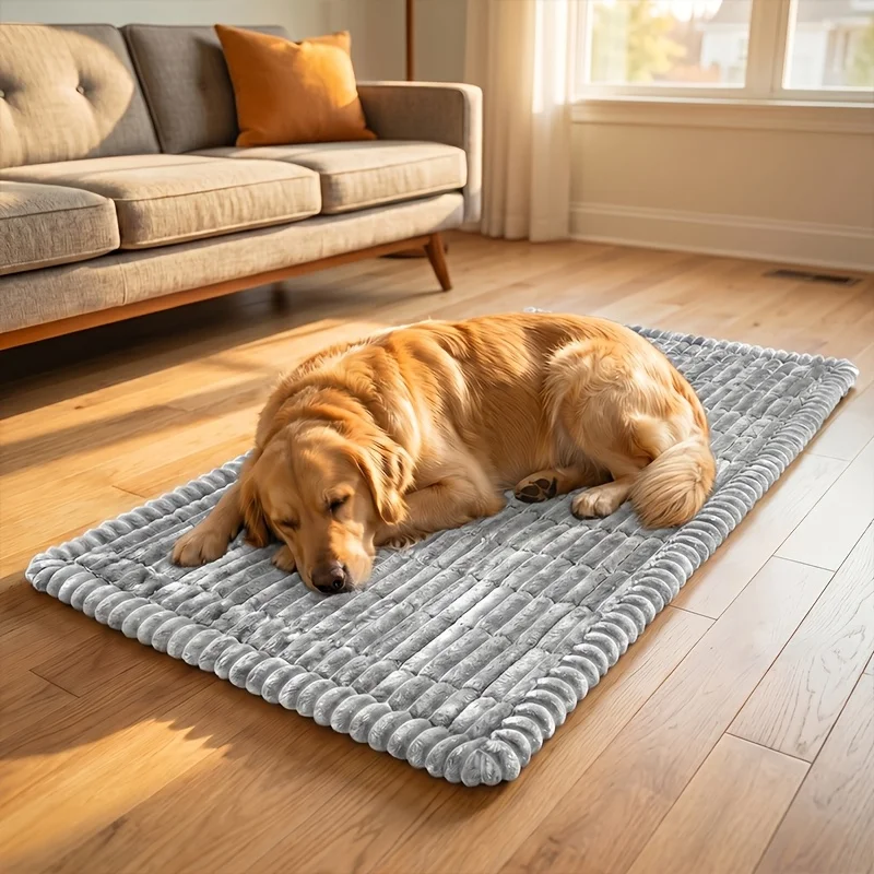 Cama para Cães de Carro Listrada com Almofada Lavável - Image 6