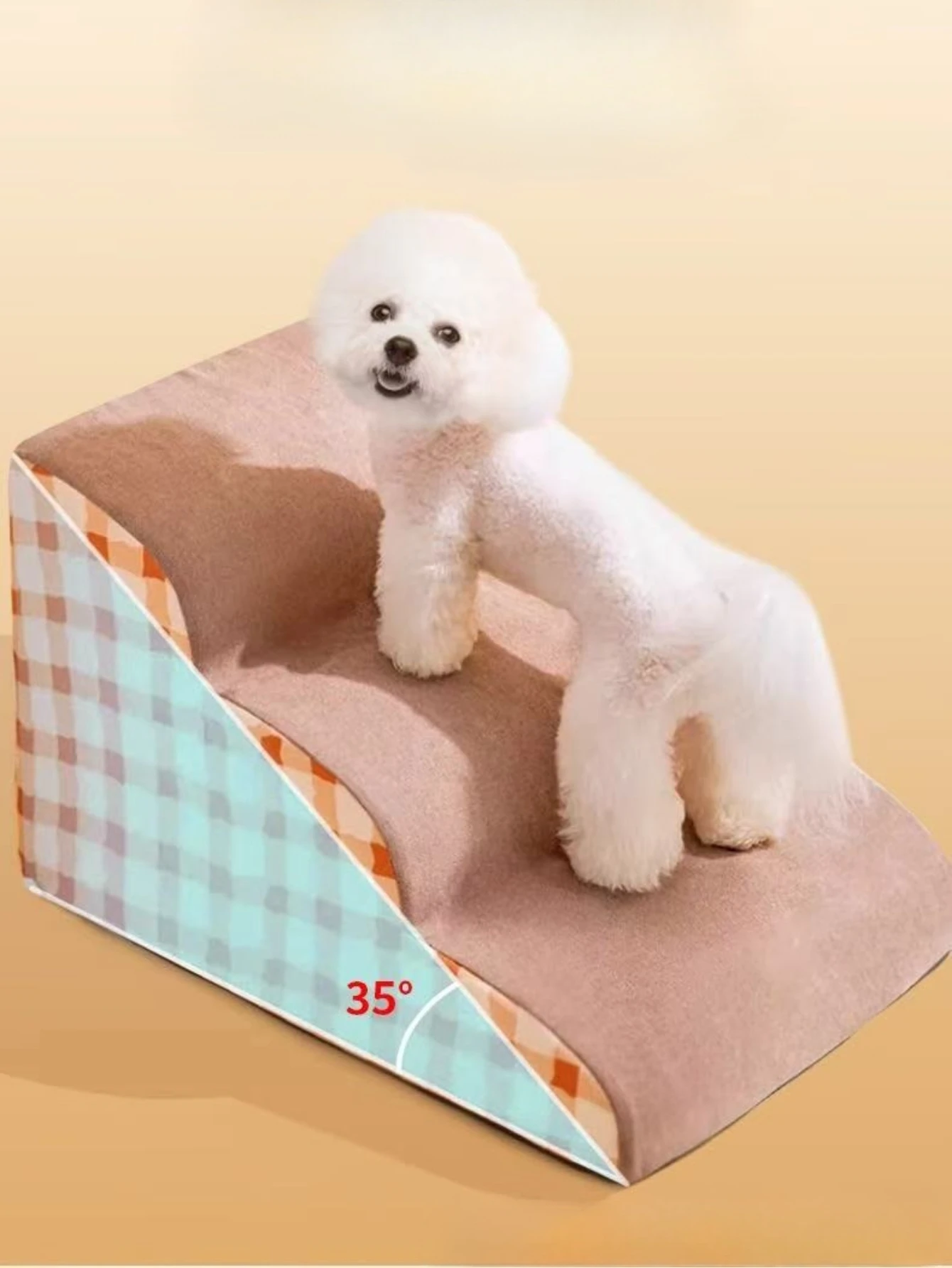 Escada para Cães de Espuma Antiderrapante com 2 ou 3 Degraus - Imagem 2