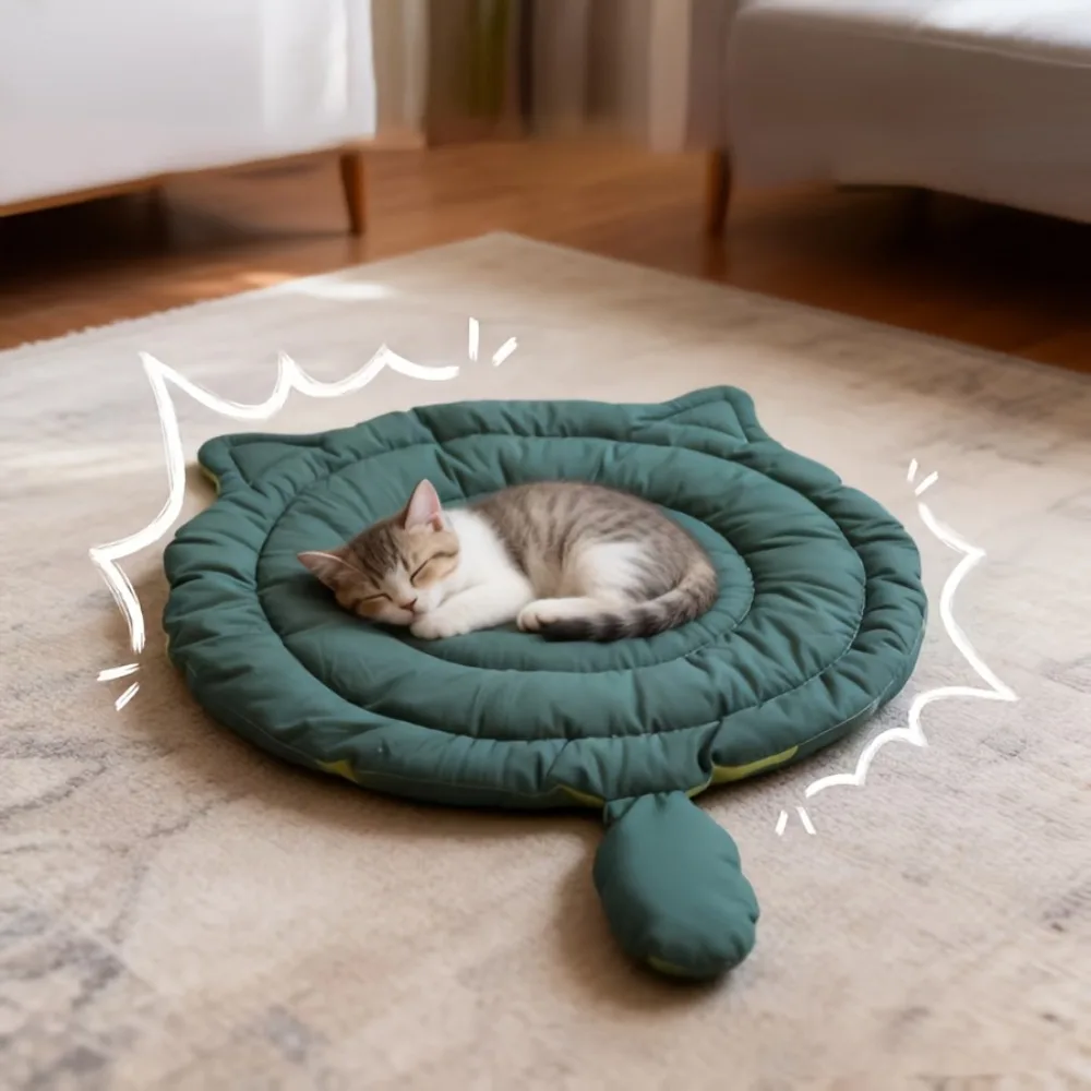Cama Sofá para Gatos e Cães Pequenos de Pelúcia Lavável - Image 4