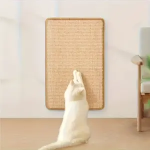 arranhador de sisal para gatos de parede