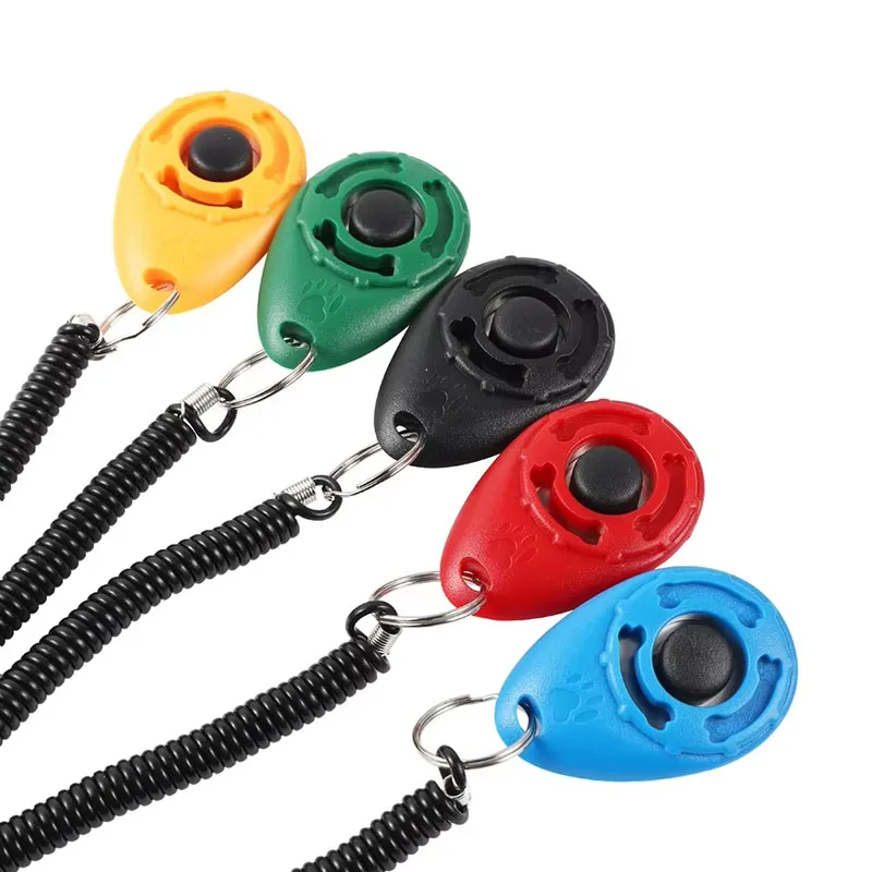 Clicker para Cães e Gatos com Alça Ajustável e Chaveiro Sonoro - Image 5
