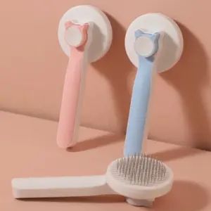 escova autolimpante para cães e gatos