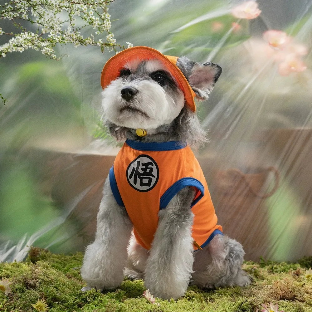 Colete Goku Pet para Cães e Gatos Pequenos - Imagem 3