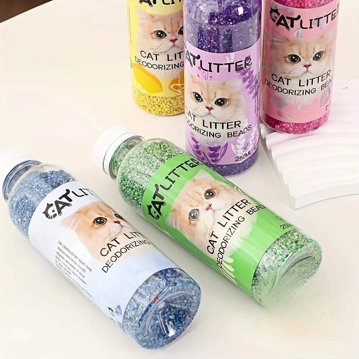 Pérolas Desodorizantes para Areia de Gatos com Aroma Agradável - Imagem 3