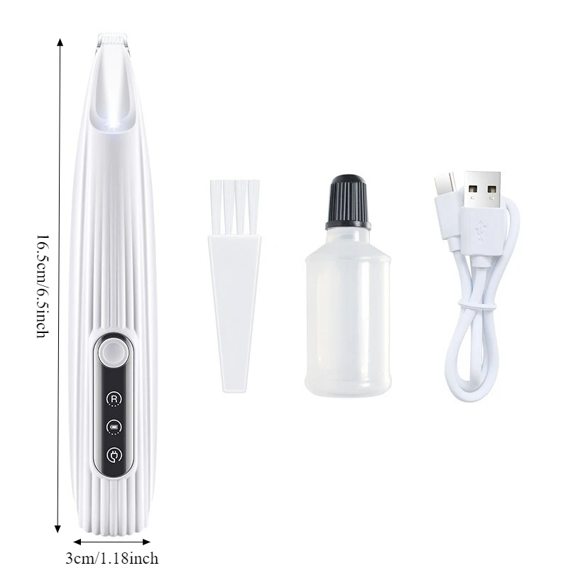 Máquina de Tosa para Cães com Lâmina de 18 mm e Luz LED - Imagem 6
