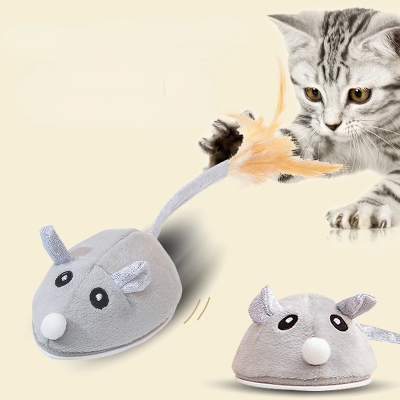 Brinquedo Elétrico para Gatos Recarregável USB com Movimento Imprevisível - Imagem 2