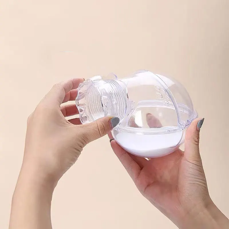 Banheiro para Hamster de Plástico Transparente com Tampa Removível - Imagem 3