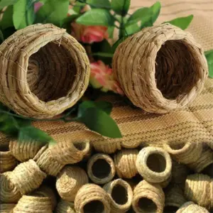 ninho de palha natural para pássaros