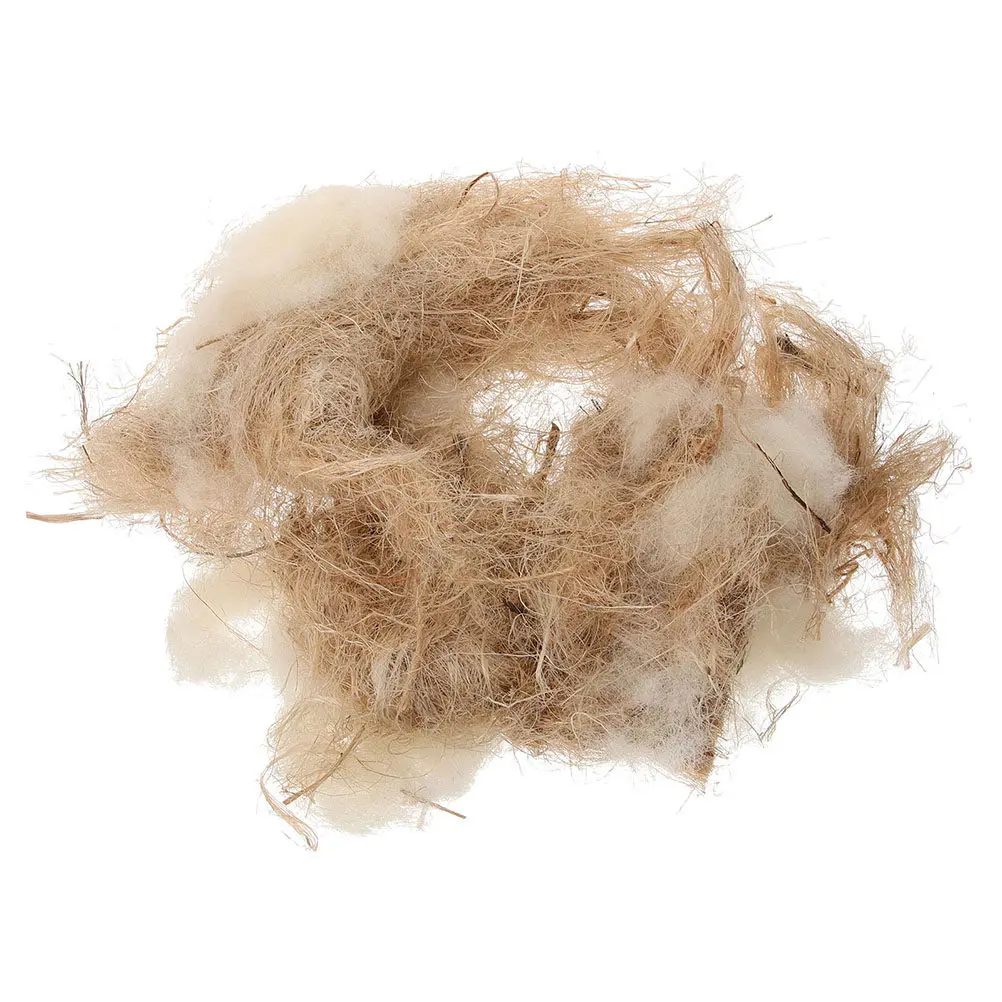 Material para Ninho de Pássaros com Juta, Ráfia e Algodão - Imagem 2