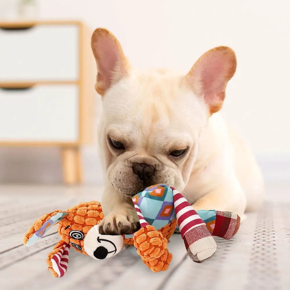 Brinquedo de Pelúcia para Cães com Apito Interno e Lavável - Imagem 3