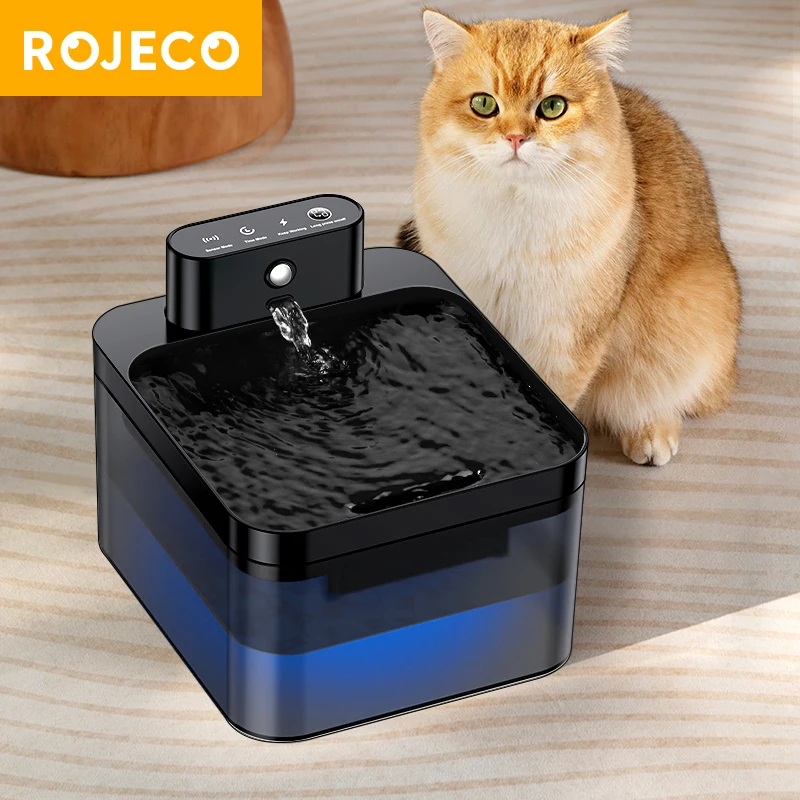 fonte de água automática para gatos sem fio