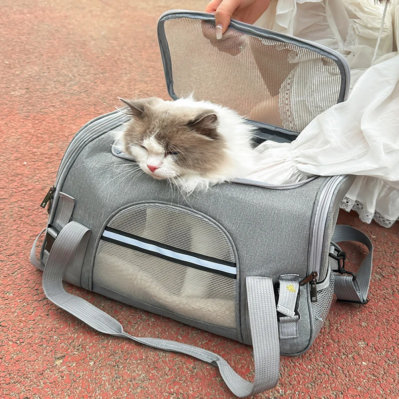 Bolsa de Transporte para Cães e Gatos Dobrável e Respirável - Image 2