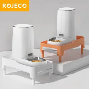 comedouro elevado para pets com altura ajustável