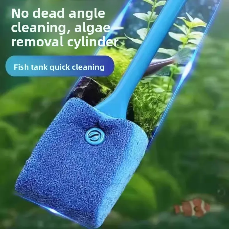 Escova de Limpeza Flutuante para Aquário com Raspador de Algas - Imagem 3
