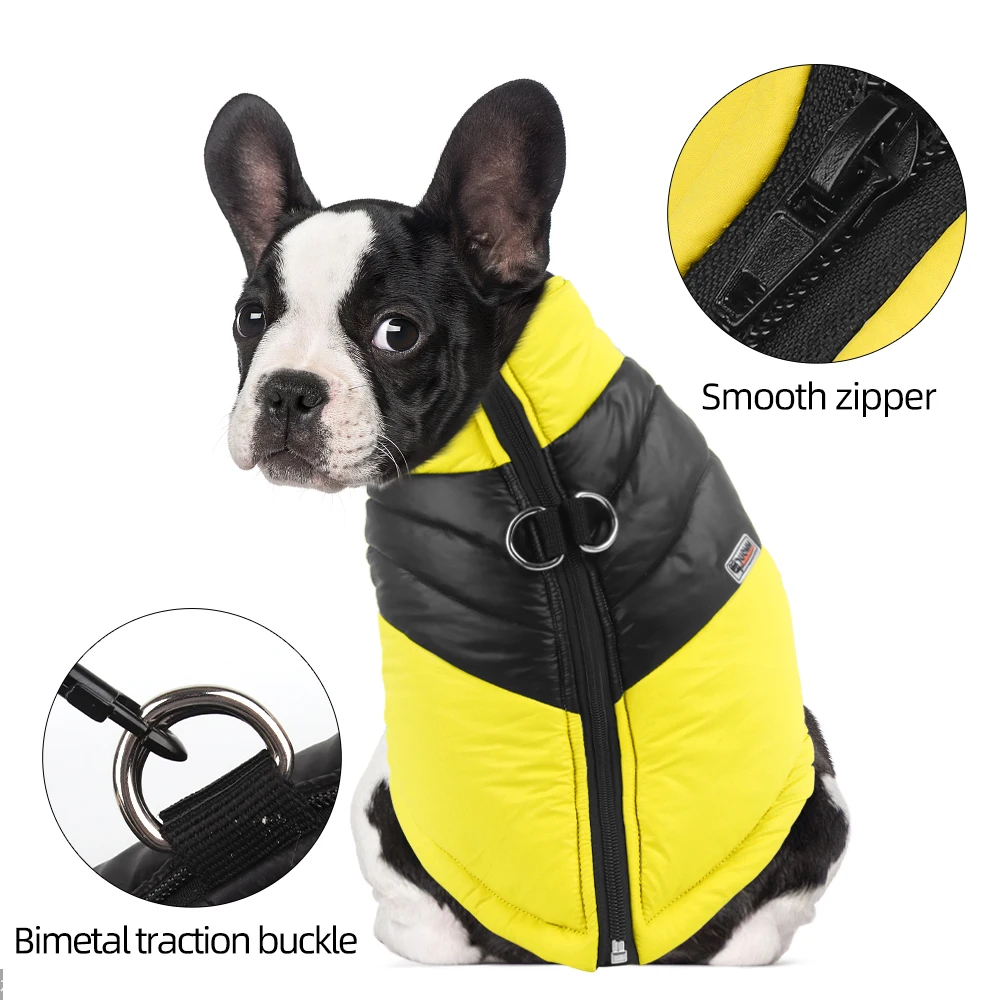 Jaqueta Impermeável para Cães Pequenos e Grandes para Inverno - Imagem 4