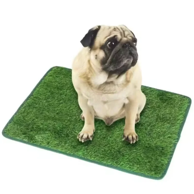 Tapete de Grama Artificial para Cães com Base Antiderrapante e Lavável - Imagem 5