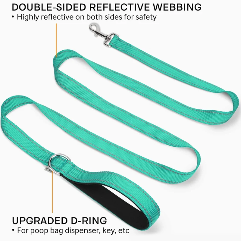 Corda de Tração Refletiva para Cães de Pequeno a Grande Porte 120 cm - Image 3