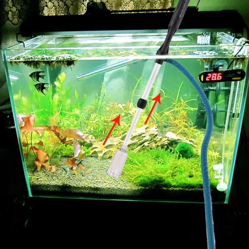 Aspirador de Aquário com Filtro para Limpeza de Cascalho - Imagem 2