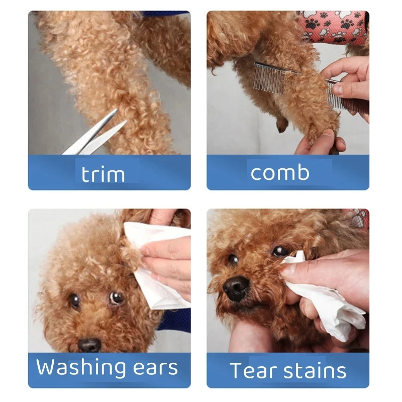 Rede de Tosa para Cães e Gatos de Malha 3D Respirável Lavável - Imagem 2