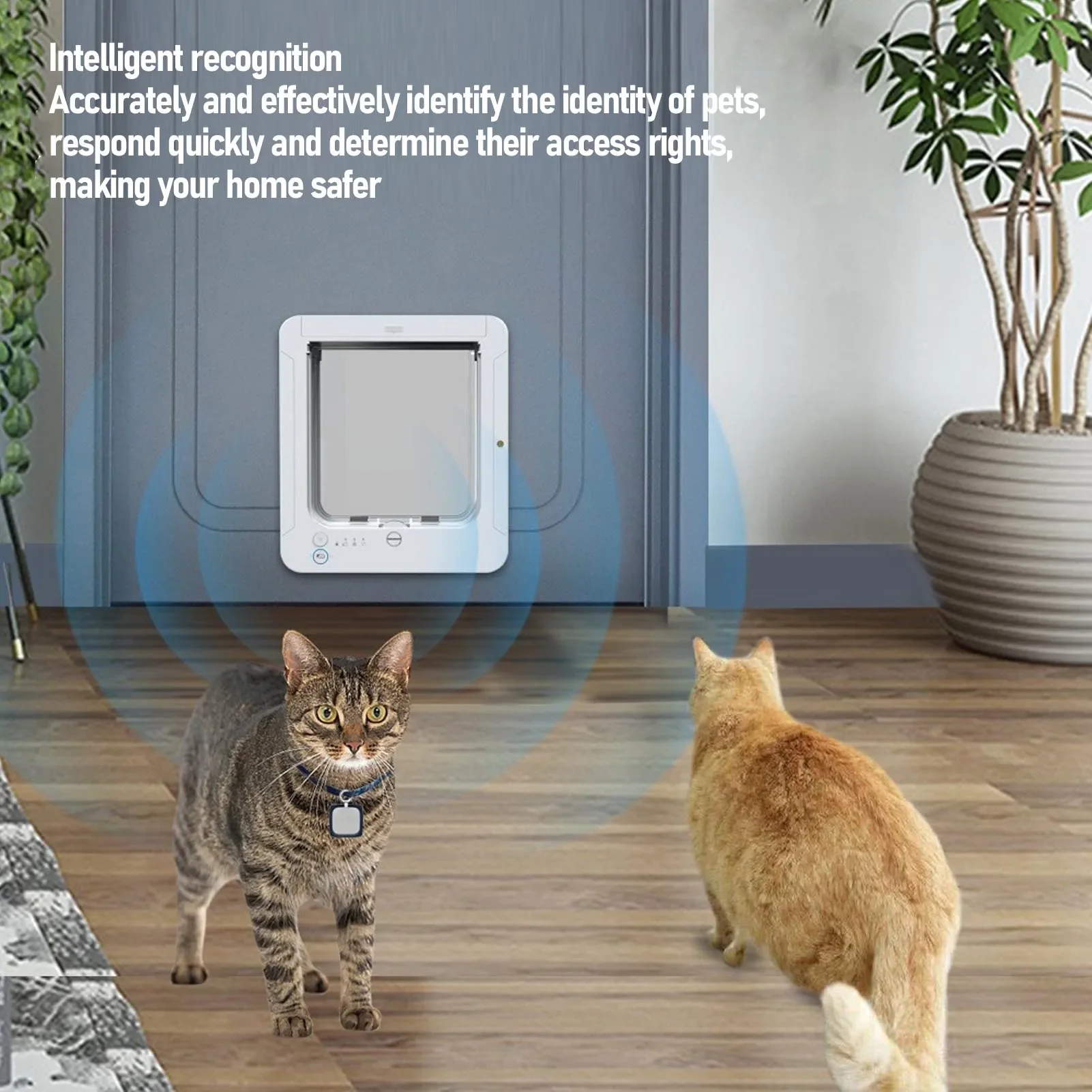 Porta para Gatos Automática com Detecção por Colar Ativado - Imagem 3