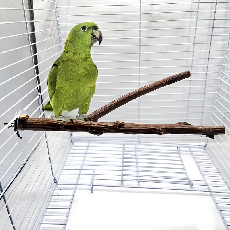 Poleiro para Pássaros e Papagaios com Superfície de Lixar Garras - Imagem 2