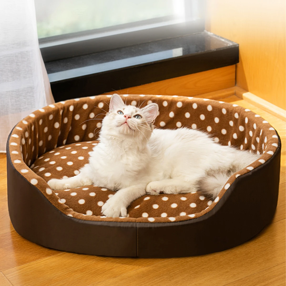 cama quadrada para gatos e cães pequenos