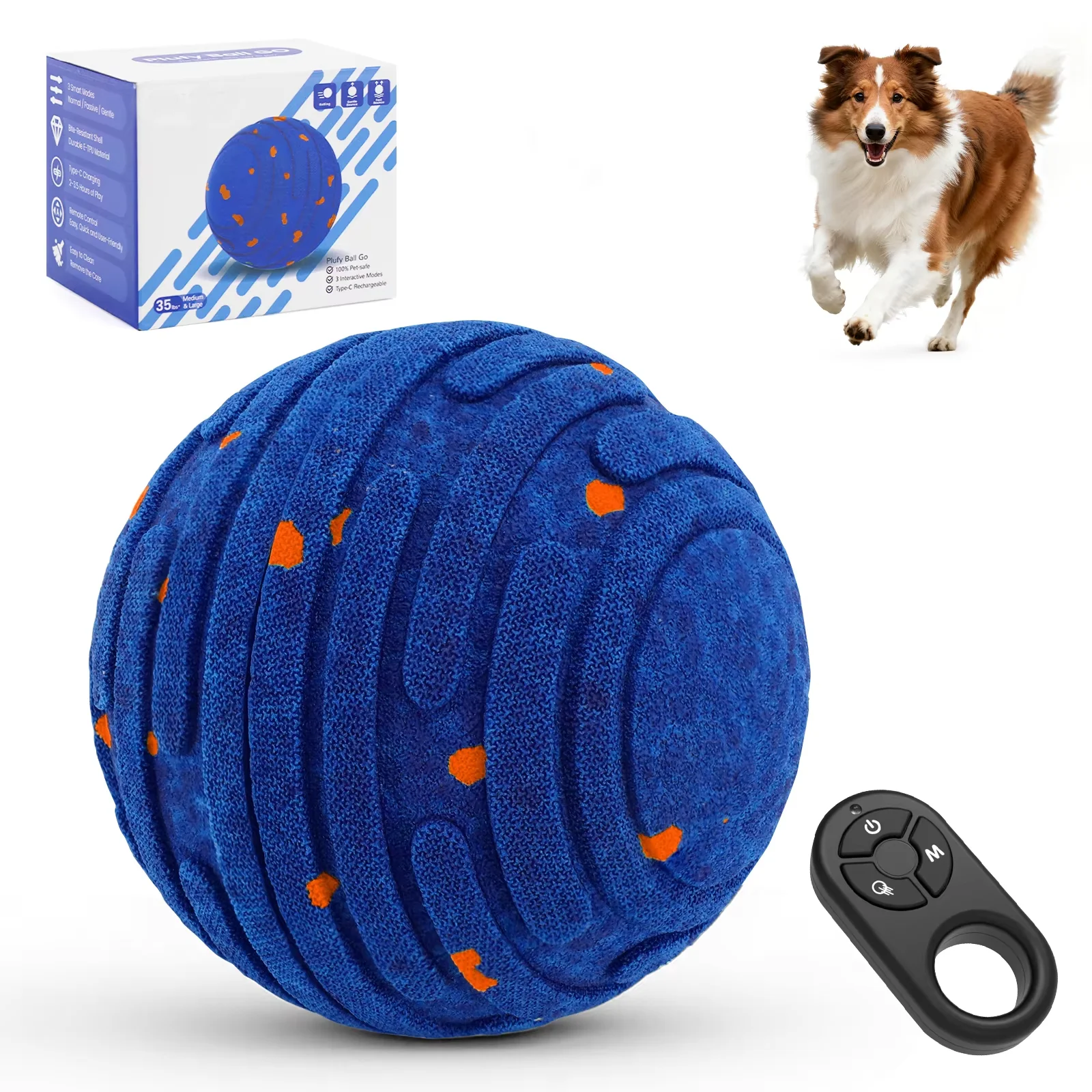 brinquedo interativo para cães e-tpu
