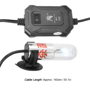 lâmpada uv para aquário