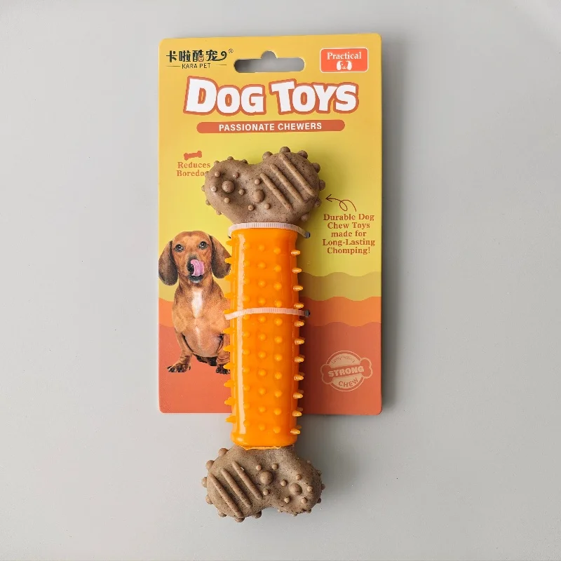Brinquedo de Mastigar para Cães em TPR Formato de Osso 12,5 cm - Imagem 3