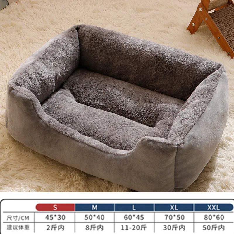 Cama Tapete para Gatos e Cães de Pelúcia Curta S: 45x30cm - Image 6