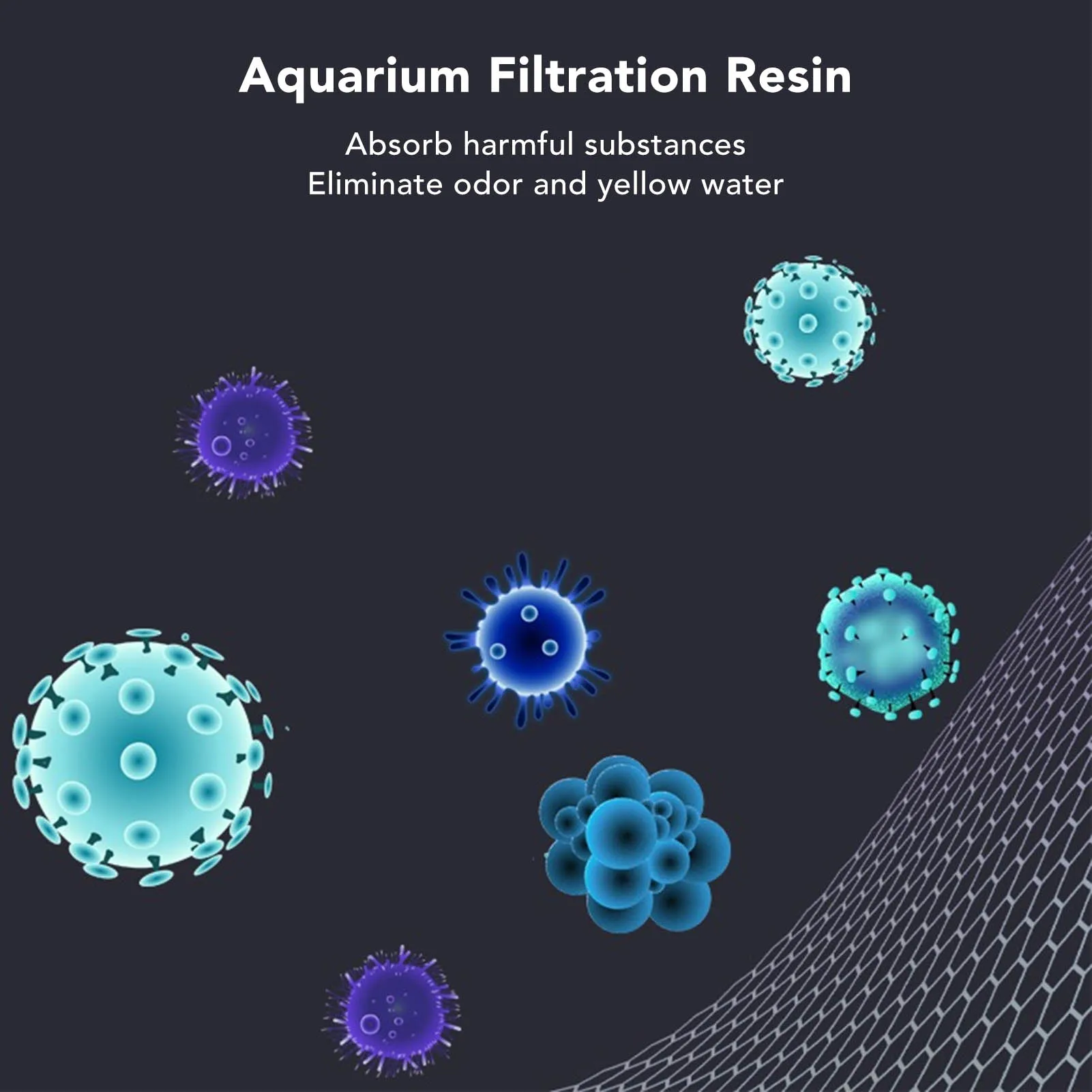Filtro de Resina para Aquário 500 ml: Purifica a Água - Imagem 2