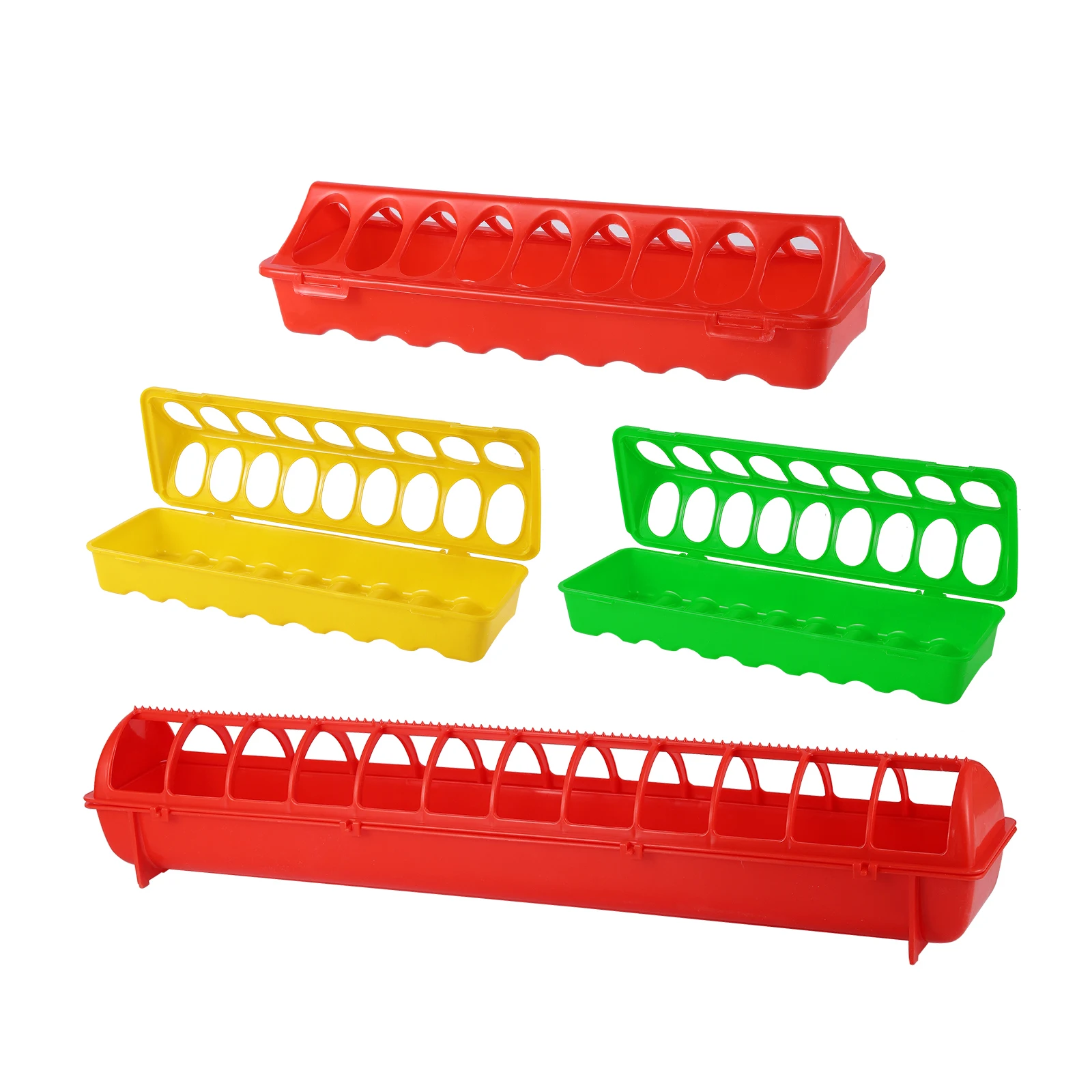 comedouro plástico para aves