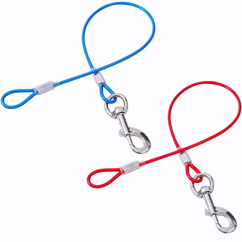 Trela para Cães de Aço Inoxidável com Corrente Resistente à Mastigação - Image 2