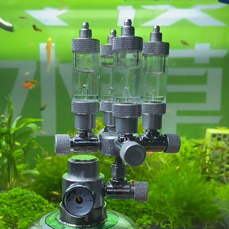 Divisor de CO2 ZRDR para Aquário de 2 a 6 Canais com Válvula de Ajuste Fino - Imagem 6