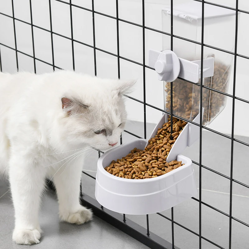 Comedouro Automático para Pets com Garrafa de Água Suspensa - Imagem 6