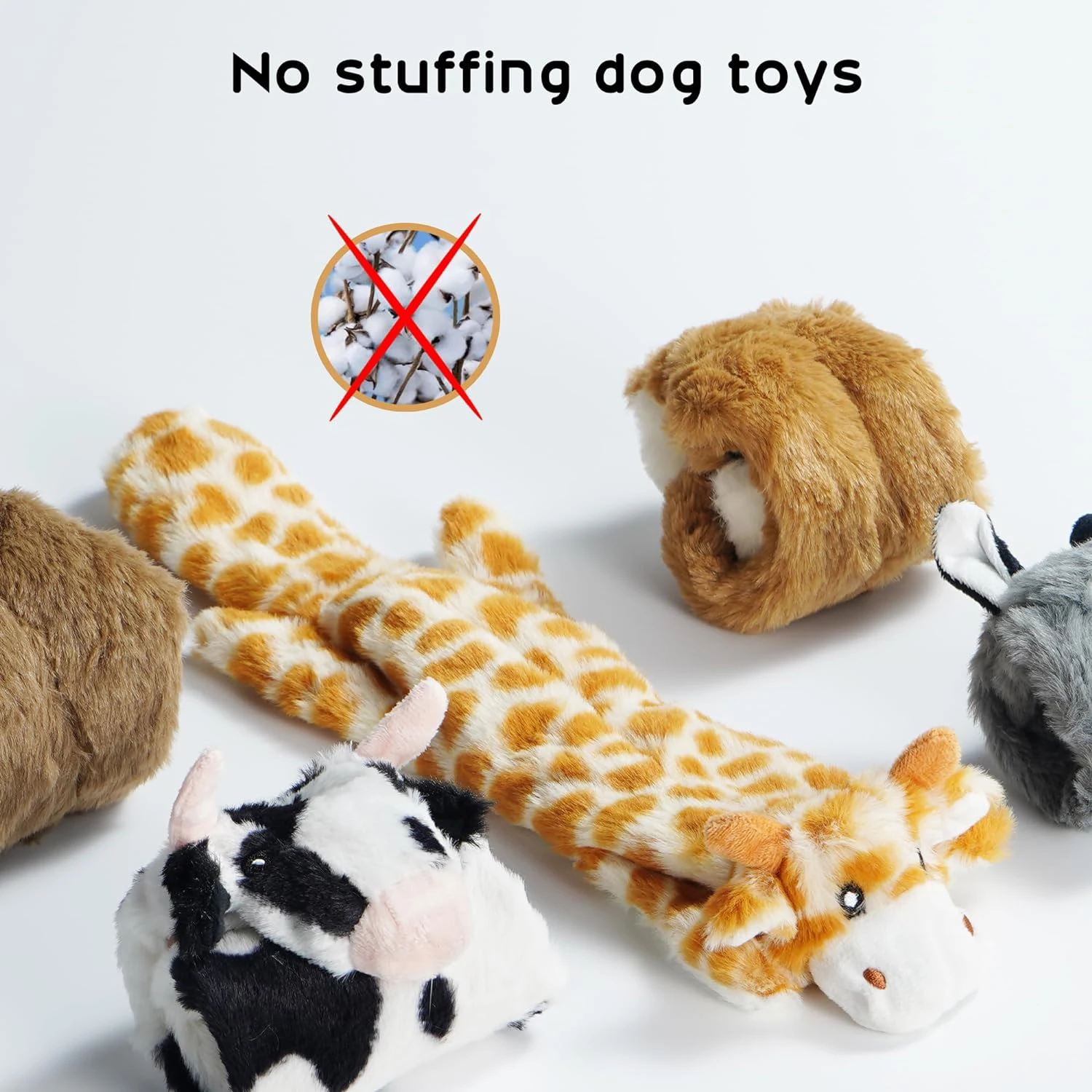 Kit de Brinquedos de Pelúcia para Cães com Guinchos - Imagem 4