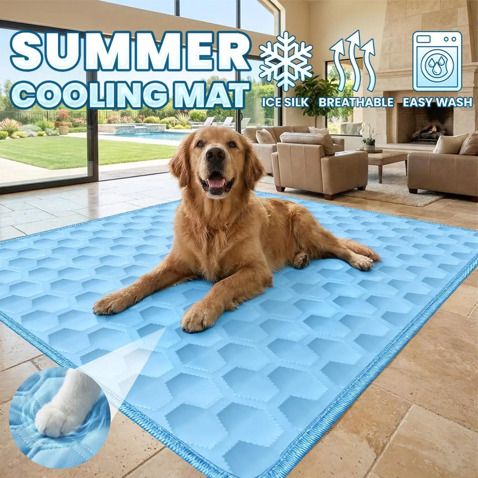 tapete gel refrescante para cães