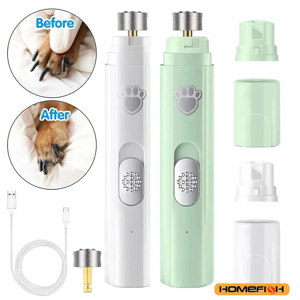 Aparador de Unhas para Cães Recarregável USB com Duas Velocidades - Image 3